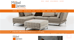 Desktop Screenshot of moebel-jansen.de